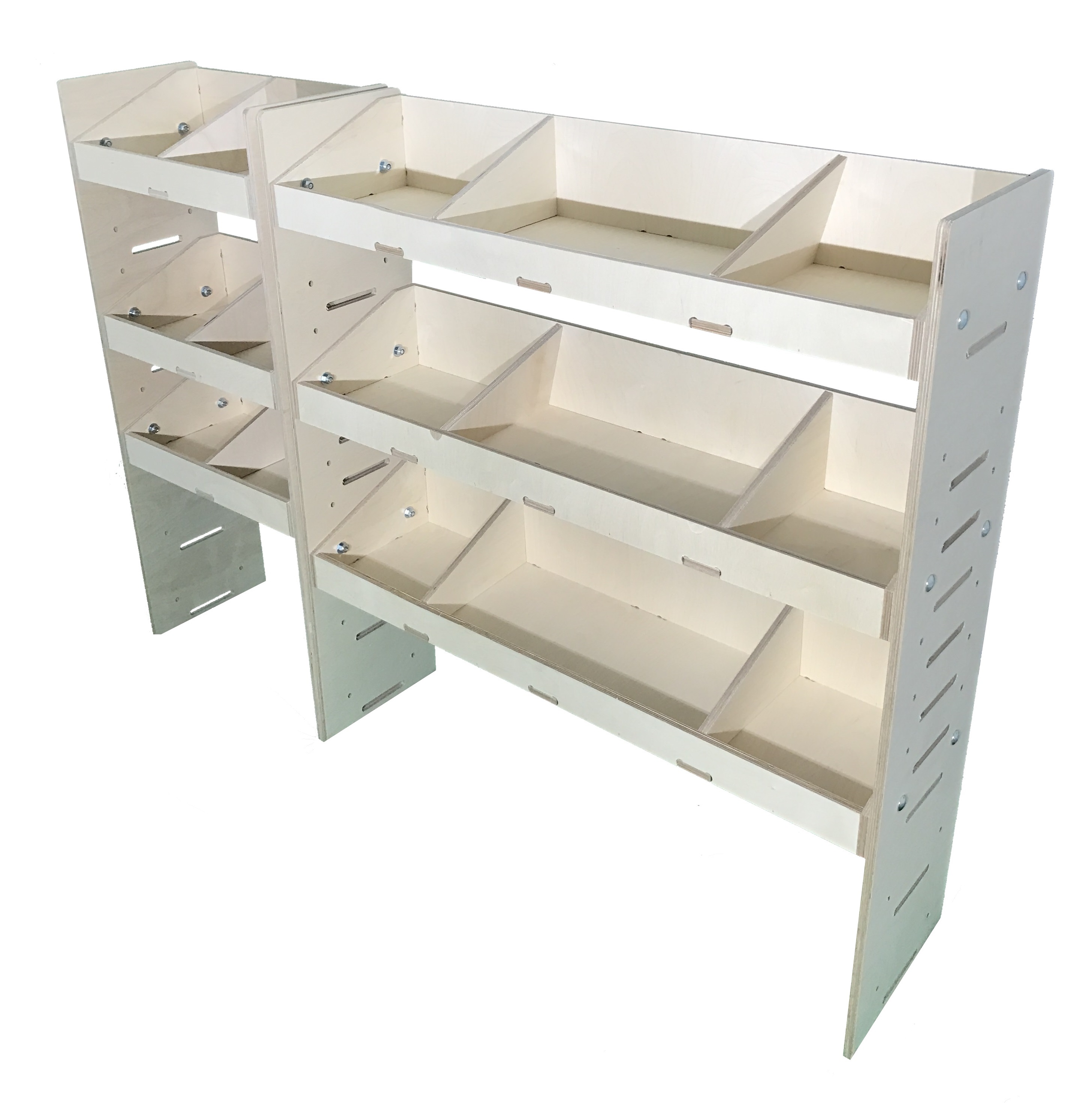 1000mm and 500mm Shelving Combination Examplea