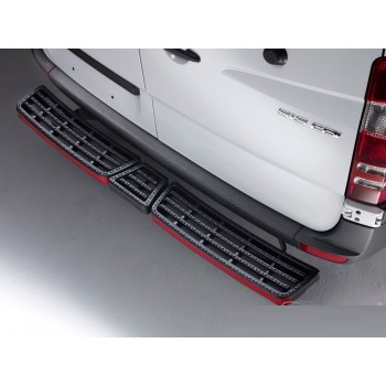 Rhino AccessStep - Triple Black - No Reversing Sensors - Mercedes Sprinter June 2018 On MWB (L2) Twin Rear Wheel  - SS319B