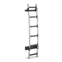 Rhino Aluminium 6 Step Rear Door Ladder - Ford Transit Custom 2013-2023 Twin Rear Door - AL6-LK34